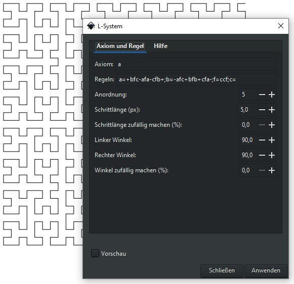 Inkscape L-System