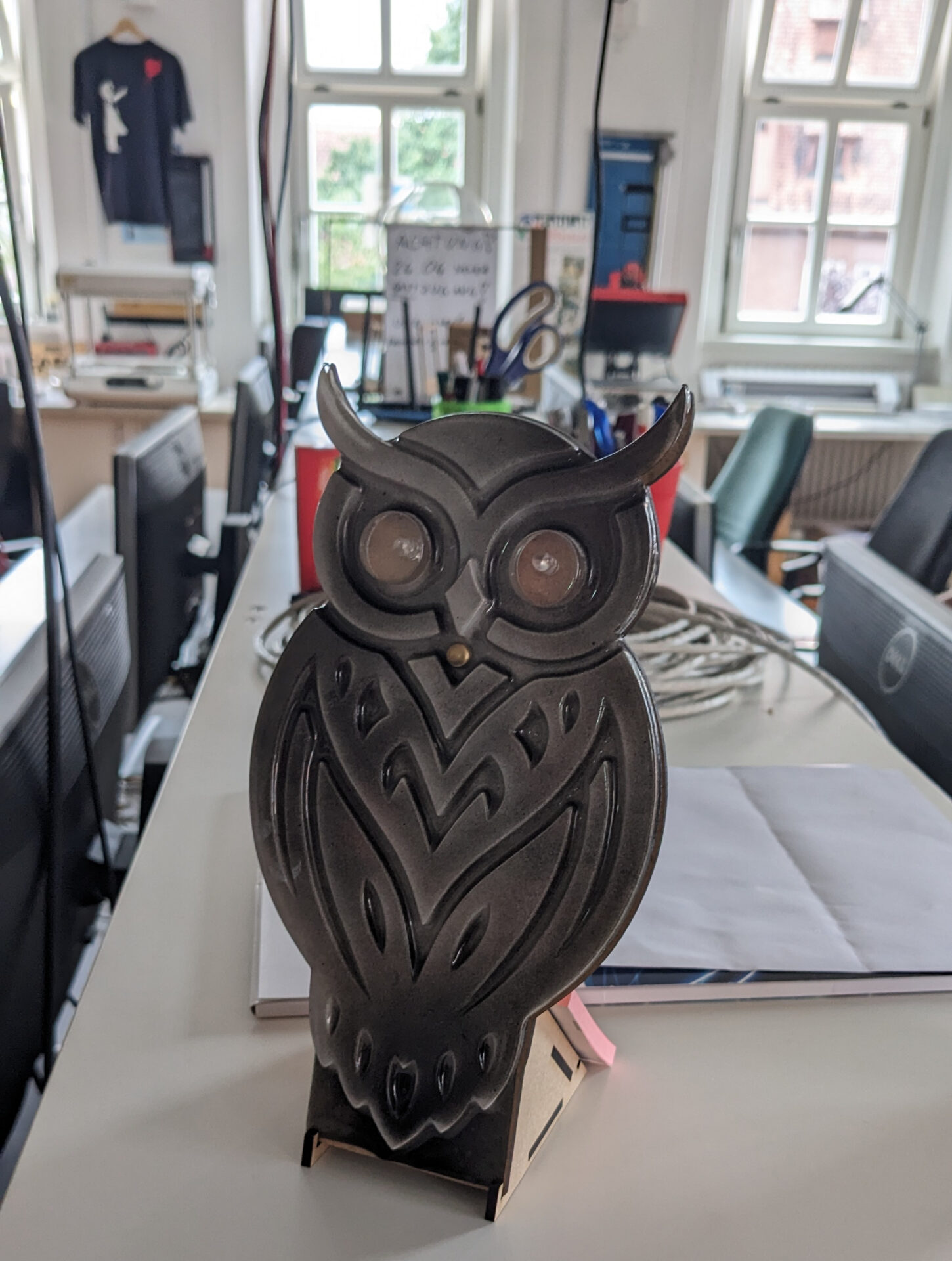 Die fertige Eule