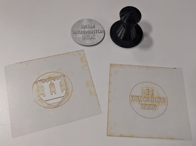 Schablonen und Stempel